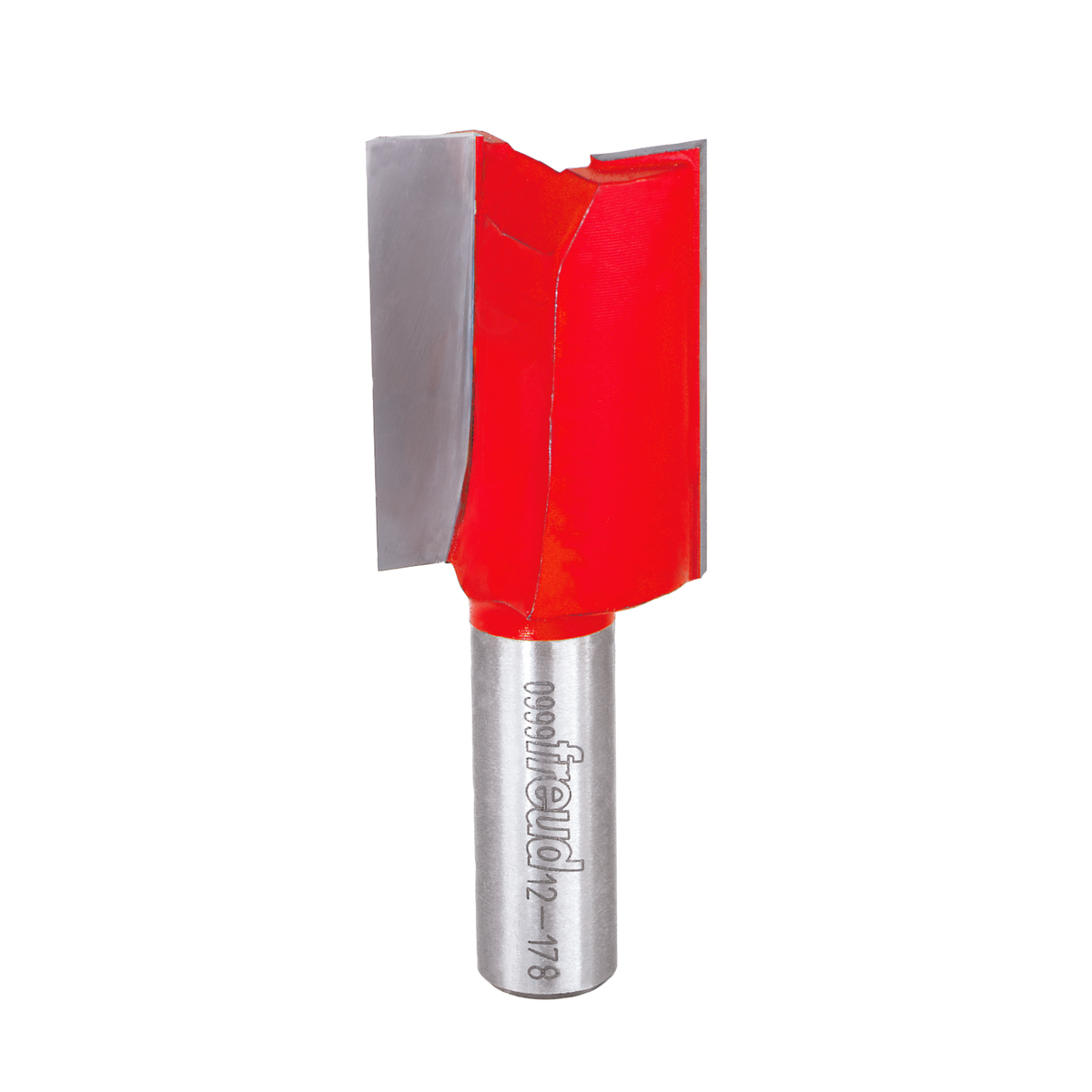 12-178 1-1/8" (Dia.) Double Flute Straight Bit (Eclipse Grind)