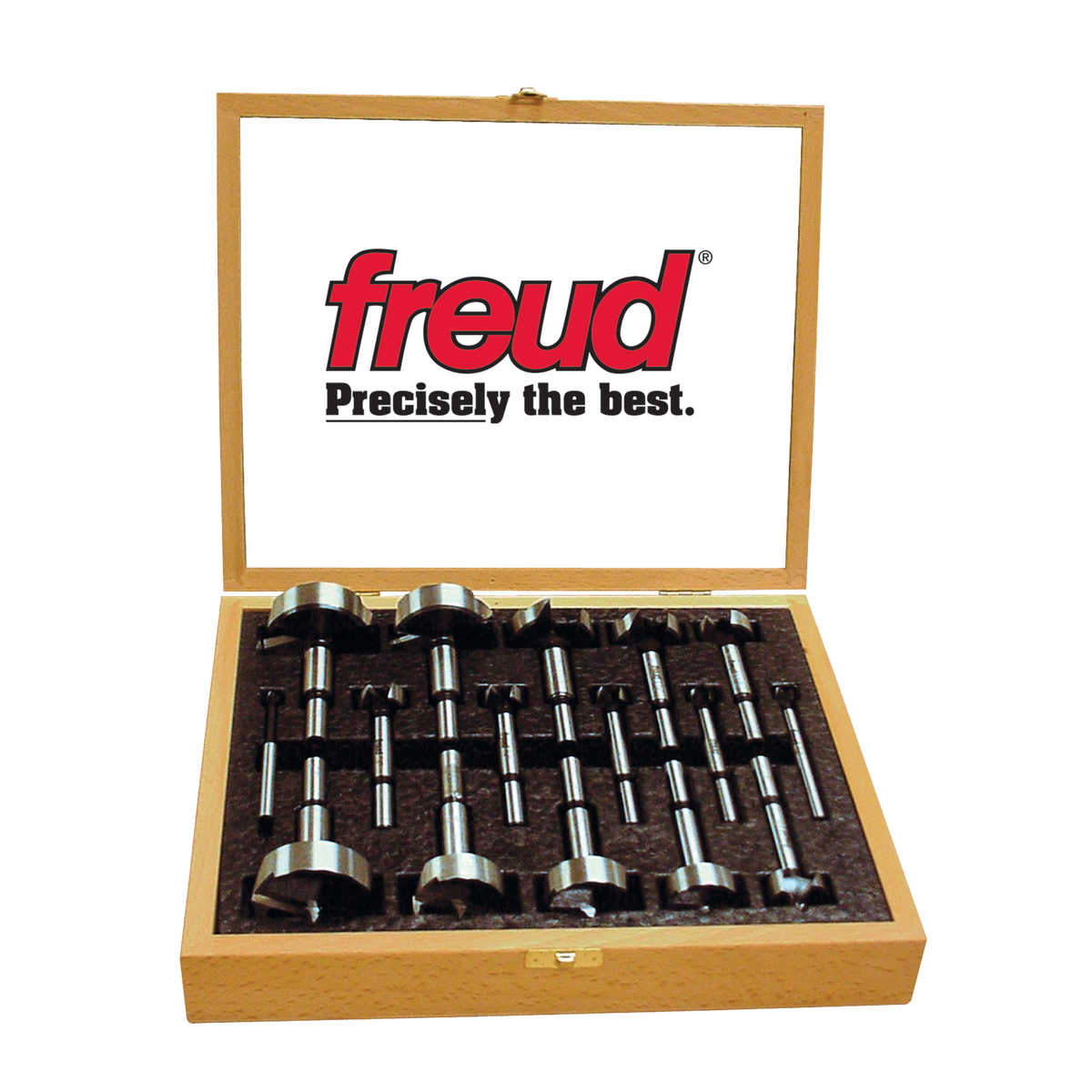 PB-100 1/4" to 2-1/8" (Dia.) 16 Pcs. Forstner Bit Set
