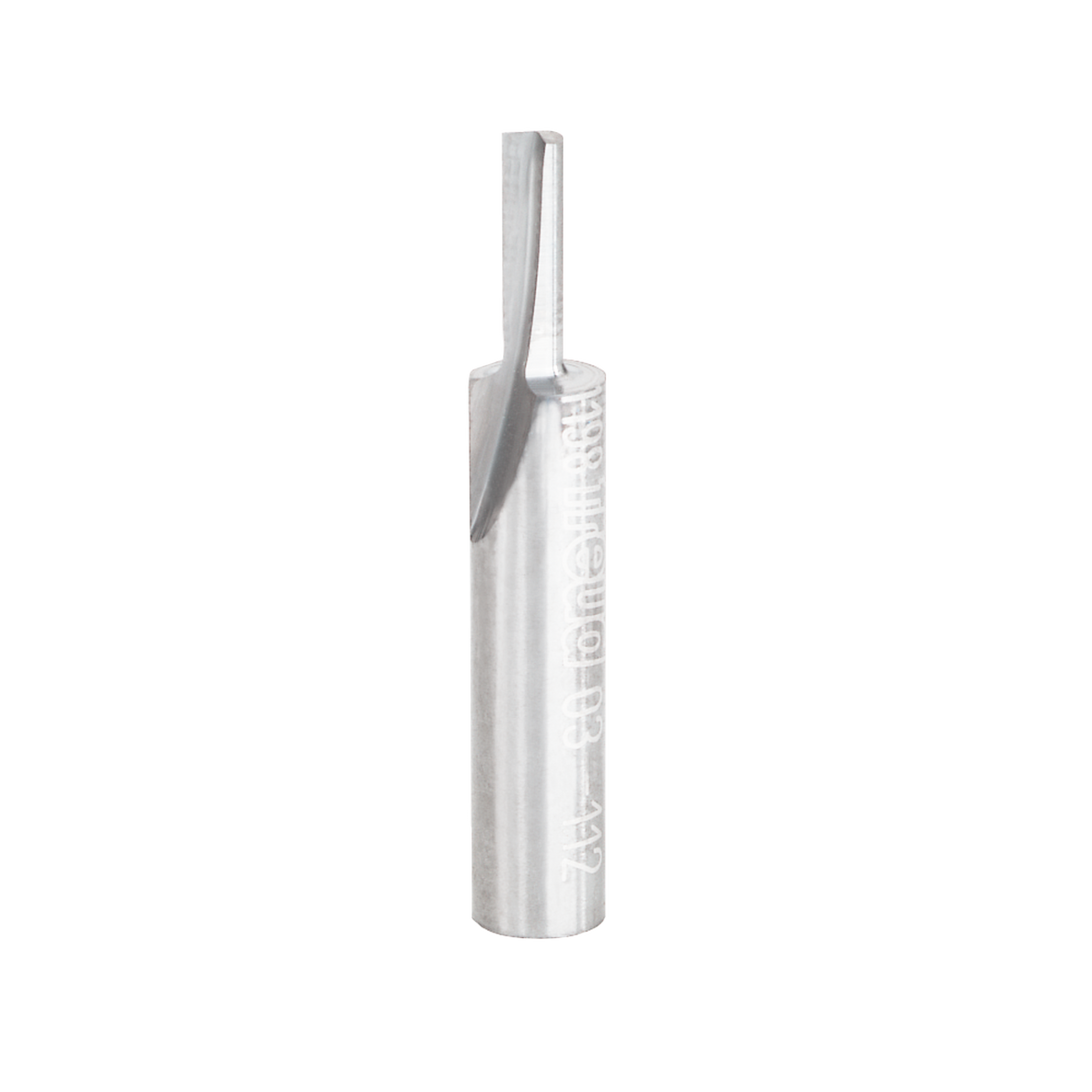 03-112   1/8" (Dia.) Single Flute Straight Bit