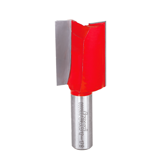 12-178   1-1/8" (Dia.) Double Flute Straight Bit (Eclipse Grind)