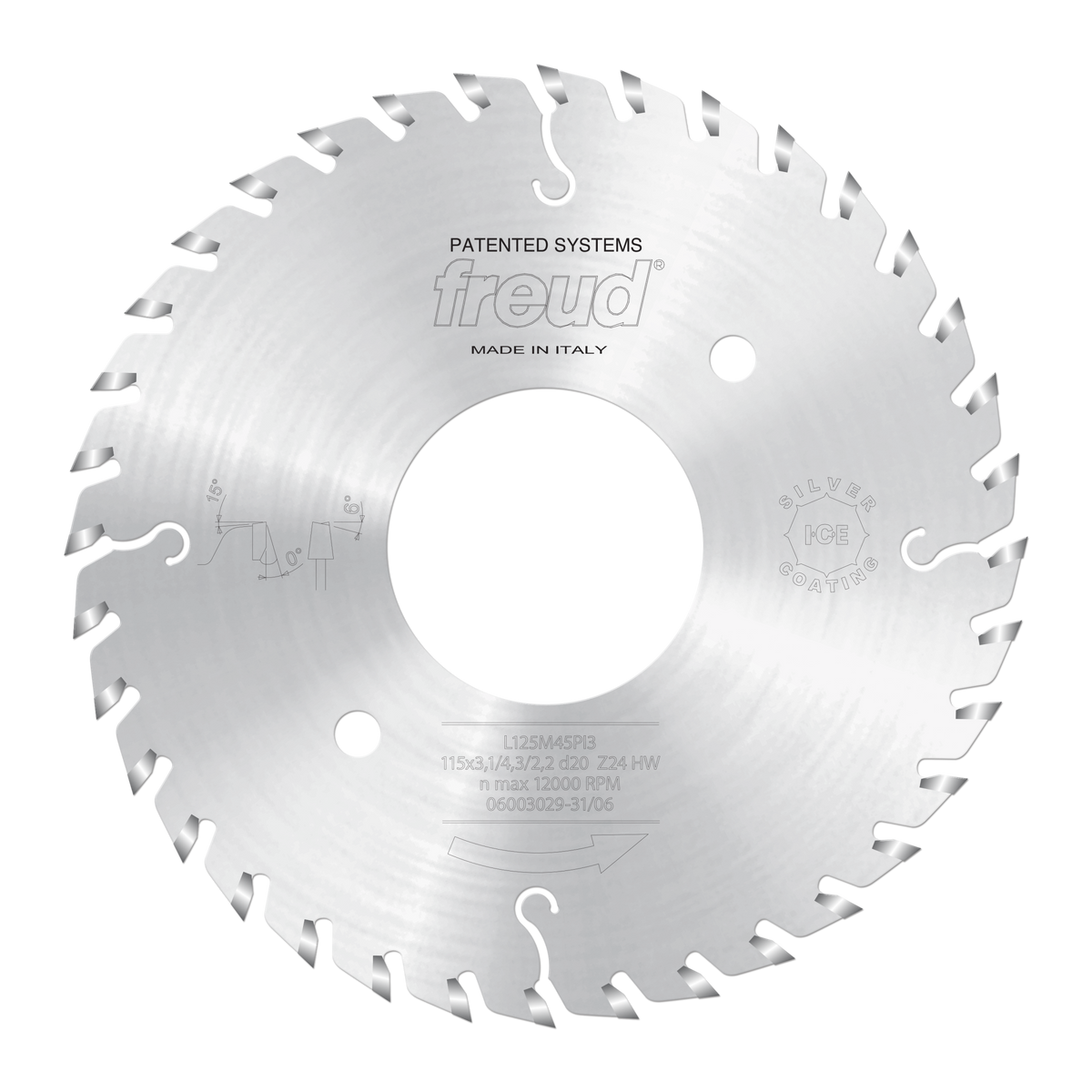 LI25M45PI3   200mm Conical Scoring
