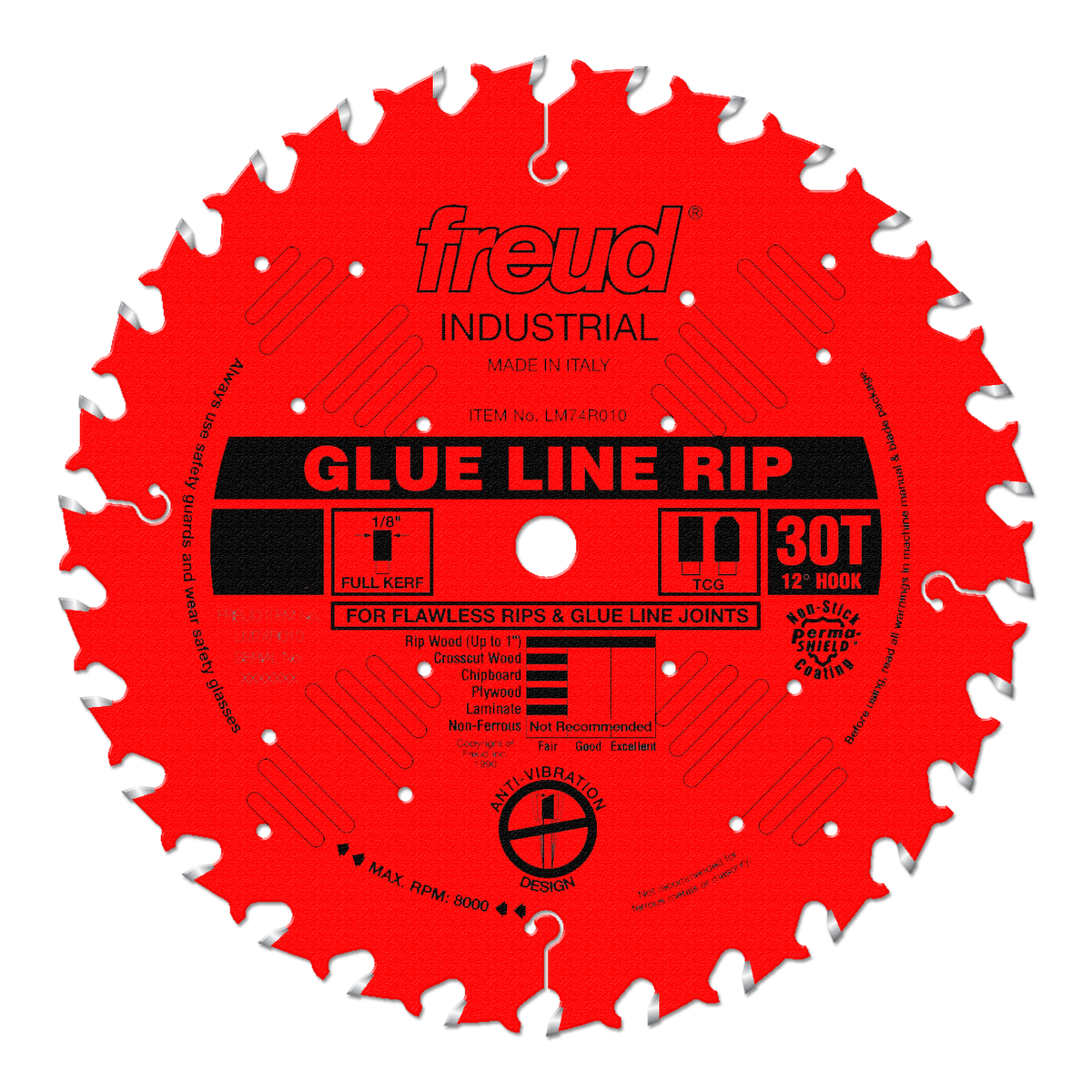 LM74R014   14" Glue Line Ripping Blade