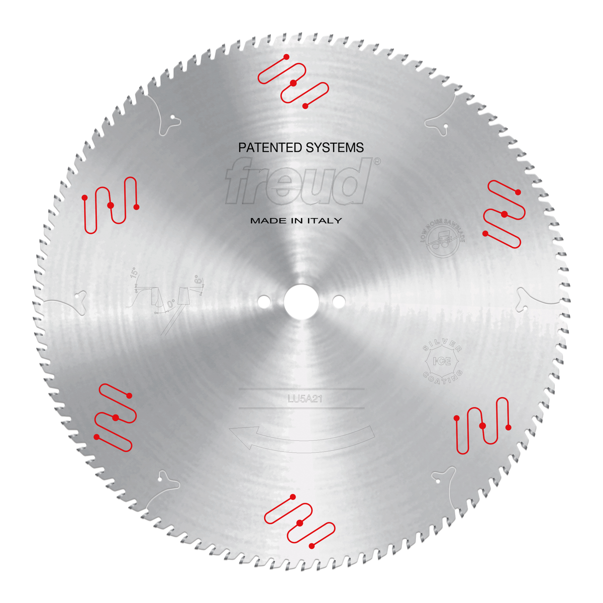 LU5A21 450mm Medium to Thick Aluminum & Non-Ferrous Blades with Mechanical Clamping