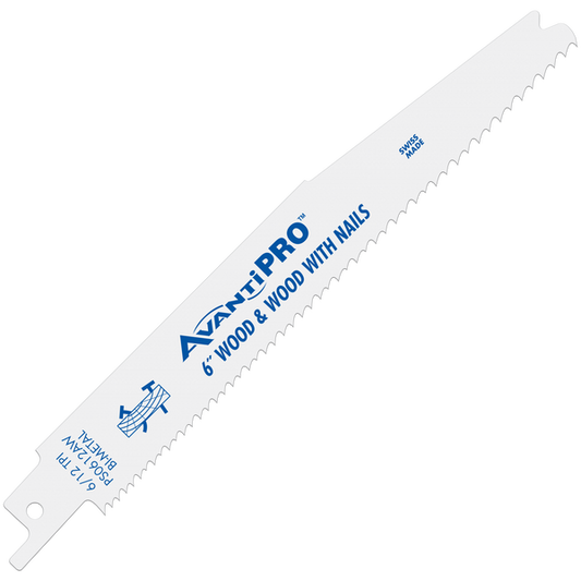 PS0612AW200 AvantiPro 6" 6/12 TPI BM Recip Blade